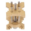 Watch Movement Holder Fixed Base Adjustable 4 Sided Watchmaker Clamp