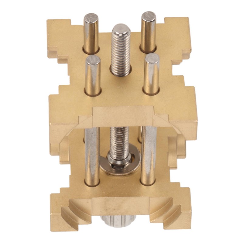 Watch Movement Holder Fixed Base Adjustable 4 Sided Watchmaker Clamp