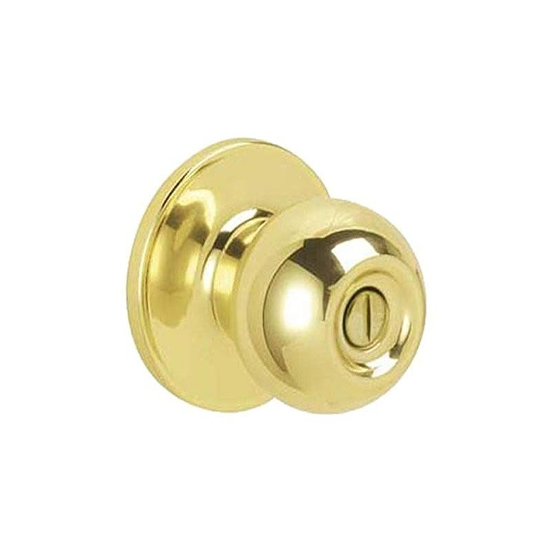 J-Series by Schlage Corona Door Knob with Standard Trim, Bed
