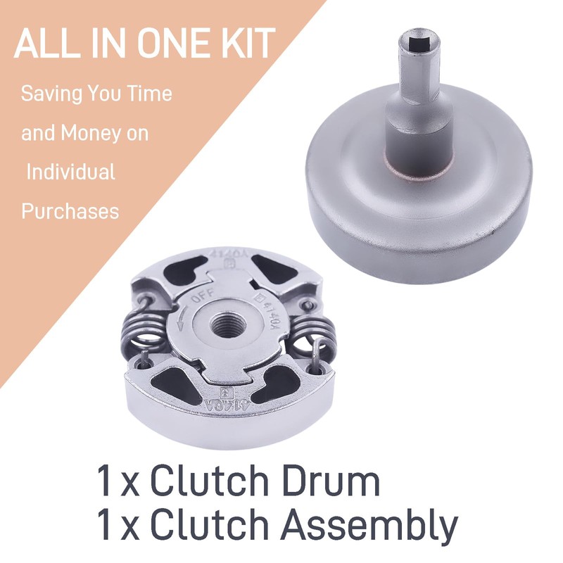 HUASANG Clutch Drum Clutch Assembly Kit Replace for 41401602005, 41401602001