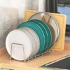 SHUTKMVCW Dish Rack Plates Holder 2 Pack set, Plate organizer