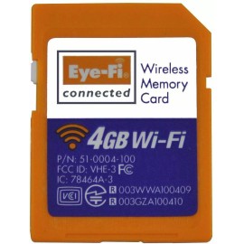Eye-Fi Connect 4GB Class 6 SDHC SD Flash Memory Card Works as SD Card Only
