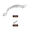 sourcing map Stainless Steel Door Pull Handles, 1Pcs 78mm/3.07" Long