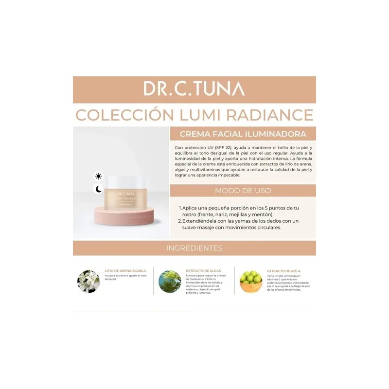 Crema Facial Lumi Radiance+tónico Lumi Radiance/ Farmasi