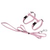 Flamingo Cat Harness with leash Ziggi Light pink 22-36cm 27-46cm