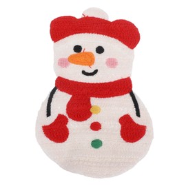 DOITOOL Snowman Embroidered Patches for Clothing Repair Christmas Iron Appliques Festive DIY Accessories for Coats Dresses Bags Holiday Decorations