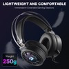 Redragon H314 RGB Gaming Headset - Wired Computer Headset with