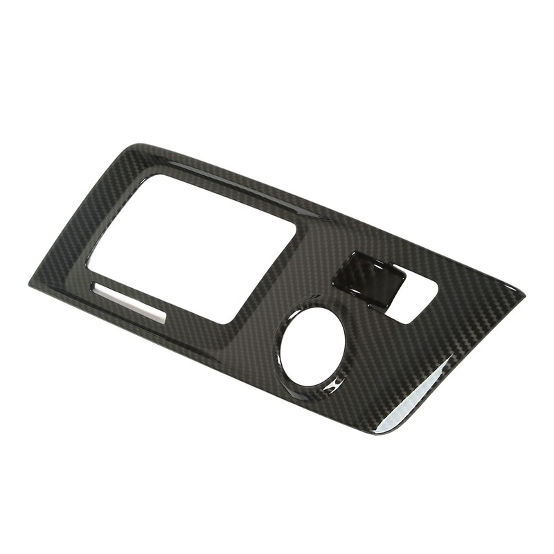 Car Gear Box Cover Trim Carbon Fiber Style Console Shifter