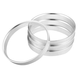 X AUTOHAUX 4pcs OD 67.1mm to ID 64.1mm Aluminum Alloy Car Hub Centric Rings