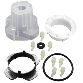 Seentech UPGRADED 285811 Medium Cam Agitator Repair Kit with 8pcs 80040 Washer Agitator Dog - Compatible with Whirlpool, Ken-more Washers – Replaces: 285811VP,3347410,3351001,3363663,AH334650