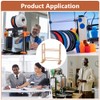 UNICRAFTALE 3D Printer Filament Storage Rack Desktop Wooden 3D Printer