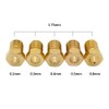 2x E3D V5 V6 JHead Brass Nozzle for 1.75 mm
