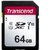 Transcend 64GB Secure Digital SDXC UHS-I Memory Card, Compatible with