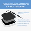 TENS Unit Pads 2X2 40 Pcs Replacement Pads Electrode Patches