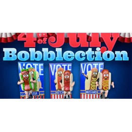 BROOKLYN CYCLONES RELISH HOT DOG BOBBLEHEAD NATHANS 4th JULY SGA NIB