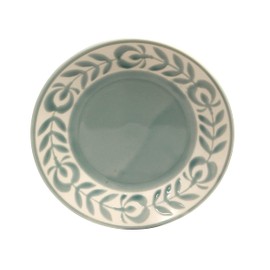 Castle Enterprise New Beach Cafe Series Flower Spelling Reverses 6.0 Plate, 1 Piece