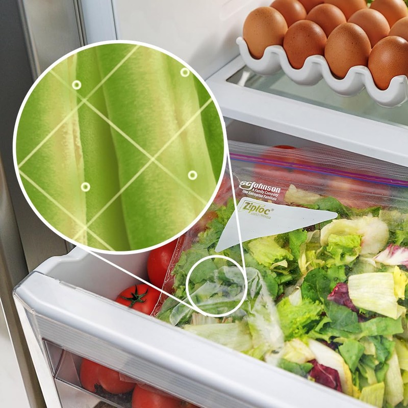 Ziploc Food Storage Produce Bags, Seal Top to Keep and