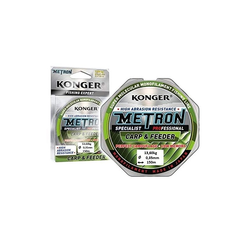 Konger Metron Specialist Pro Carp & Feeder Fishing Line 150
