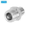 PATIKIL 1/8-1/4 Conversion Adapter Thread Fitting Airbrush Fitting Air Hose