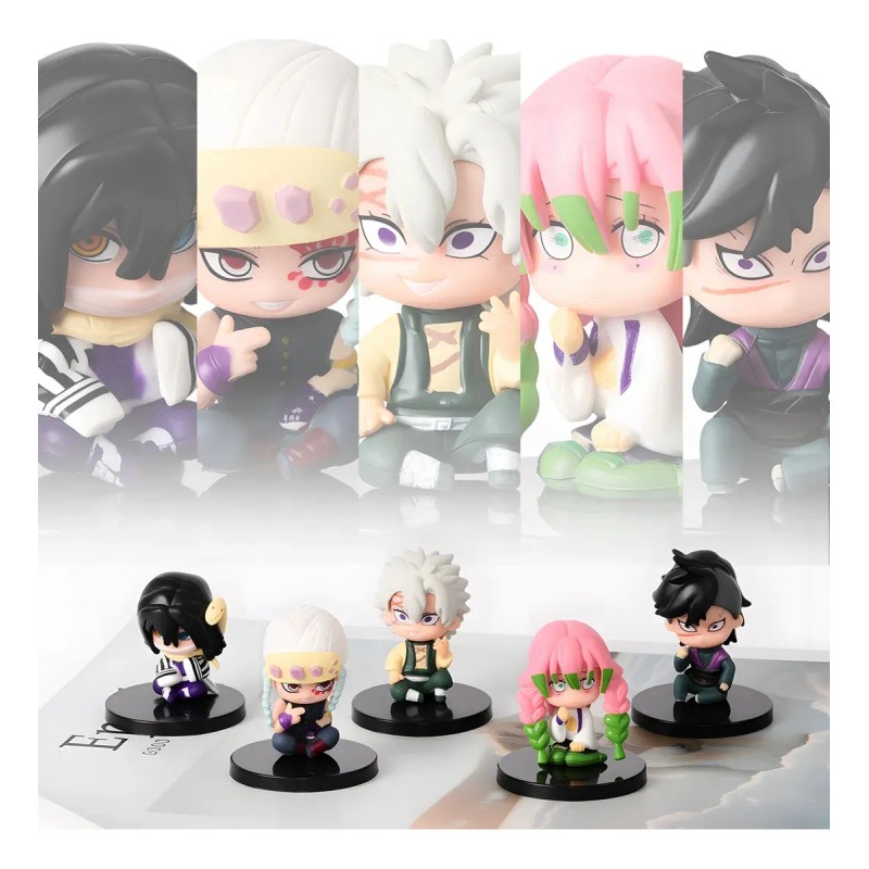 15pcs Figuras Demon Slayer Anime Nezuko Juguetes Colección