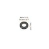 PATIKIL M2.5 Nylon Flat Washers 150pcs 2.5mm ID 5mm OD
