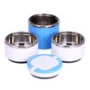 Fiambrera térmica azul termo para solidos Bento/contenedor de alimentos termo