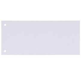 Elba 100421030 Backing Strips Pack of 100/240 x 105 MM 190 g/M ² Card White
