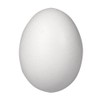 Rayher Styrofoam Egg 2 Pieces 26 cm 2 Half Bowls,