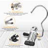 BUZIFU 20 Pcs Portable Laundry Hooks, No-slip Metal Boots Hangers,Single