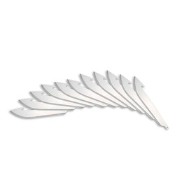 OUTDOOR EDGE 3.5" Drop-Point Blades - 12 Pack of Stianless Steel Drop-Point Blades, Japanese 420J2 Stainless Steel, Ultra-Sharp & Durable