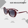 HAOLOTA Oversized Sunglasses Womens Polarized Trendy Sun Shades UV Protection