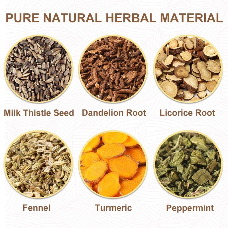 TEARELAE - Detox Tea, 30 Count Herbal Liver Detox Tea