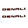 2pack Original Black Denali Hd Nameplate Emblems Badges Compatible with