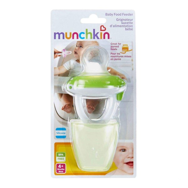 Munchkin Silicone Baby Food Feeder, Colors May Vary 1 ea