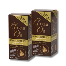 Argan Oil Hair Treatment 50ml (Pack of 2) - Luxurious Nourishing and Restorative Formula for Silky, Shiny, and Healthy Hair – Deep Conditioning and Hydrating Solution for All Hair Types