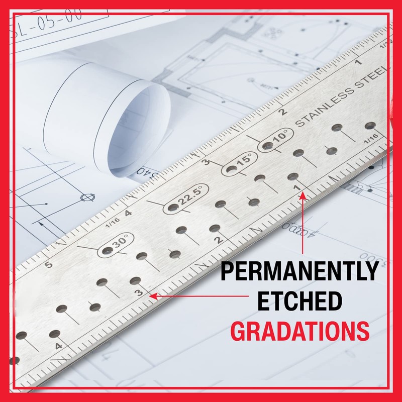 Kapro - 353 Professional Ledge-It Try & Mitre Square -