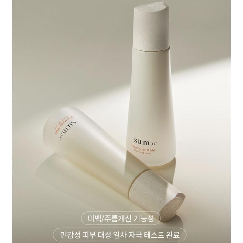 Su:m37 Degrees Time Energy Bright Clarifying Toner 170ml / 숨37도