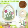 Pack of 24 Easter Decoration for Hanging, Spring Decoration Pendants,