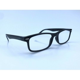 NEARSIGHTED READING GLASSES for distance MYOPIA black frame POWER -2.50 by Mega Express