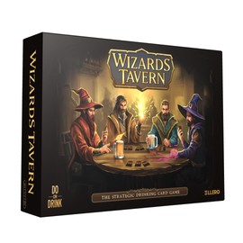 Do or Drink Wizards Tavern Strategy Drinking Card Game for Adults 21+ – Chaotic Fantasy Party Game with Spells, Dice & Coasters | 2–8 Players, 170 Cards, Fun Party D&D Themed Game for Hangouts