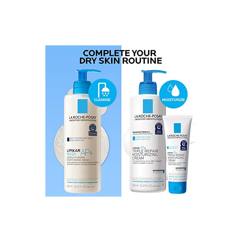 La Roche-Posay Lipikar Triple Repair Moisturizing Cream Full Size 400