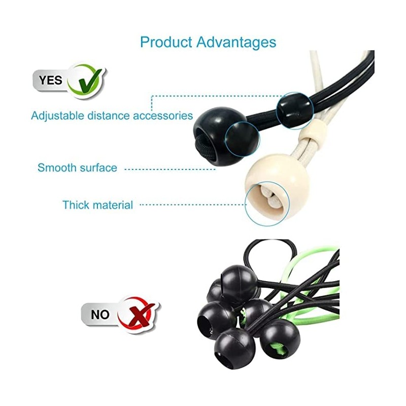 Universal Bungee Kit Parts for Sun Shades Blackout Roller up