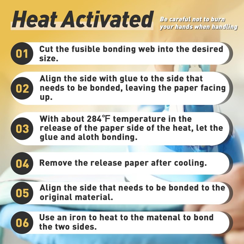 Stitch Witchery 20 Sheets, 8" x 12" Fusible Webbing for