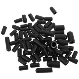 NOLITOY 80Pcs Rubber Tapered Plug Set Assorted for Vacuum Hose Caps Painting Durable Black Caps for Coating Anodizing Easy Installation User Friendly