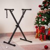AODSK Single-X Keyboard Stand Adjustable Width & Height,Piano Stand with