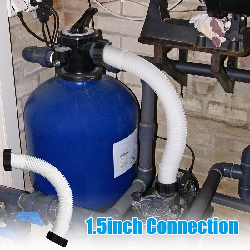 Eboot 16 Inch Pool Pump Hoses for Above Ground Pools