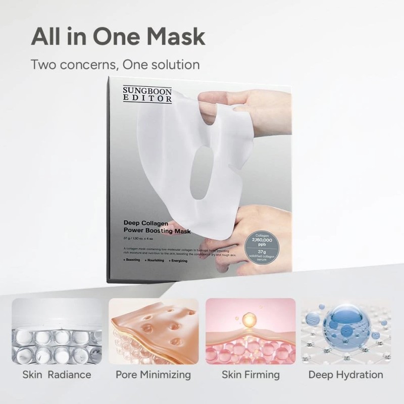 SUNGBOON EDITOR Deep Collagen Power Boosting Mask 37g/1.30 oz. (4