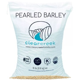 Clear Creek, Pearled Barley, 18 lbs Bulk