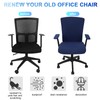 Tallew 4 Pcs Office Chair Covers Set Computer Universal Protective