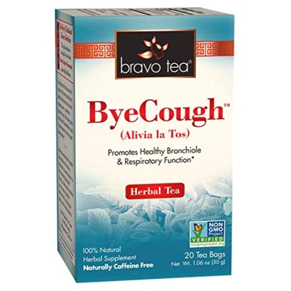 Bravo Tea Bye Cough Tea - 20 tea bags
